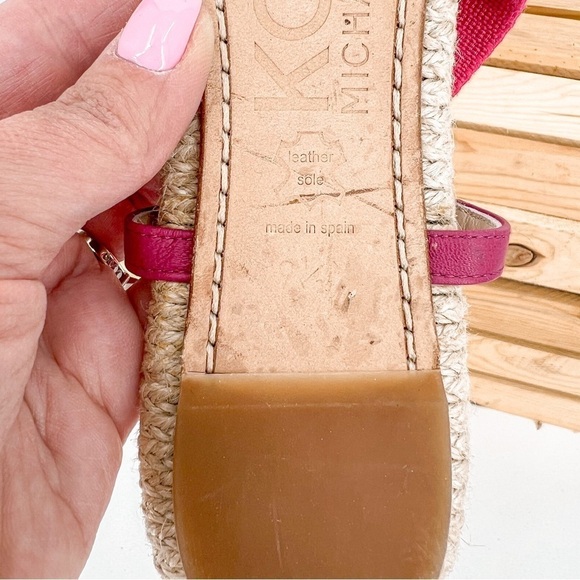 Kors Michael Kors Pink Slip On Sandals - Picture 5 of 9